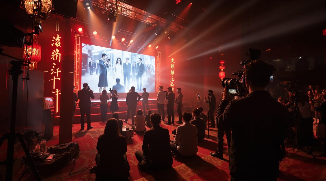 午夜影院视频与Legendary Pictures战略合作签约现场报道配图